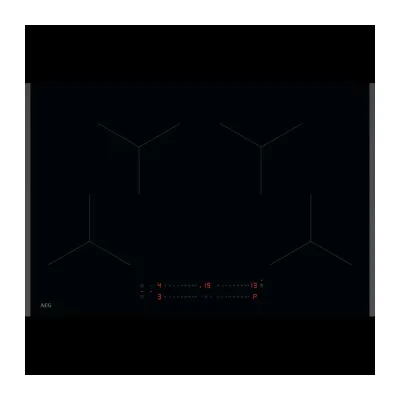 PRONTA CONSEGNA - AEG Piano cottura a induzione OIO 84A00 FB in vetroceramica nero da 80 cm
