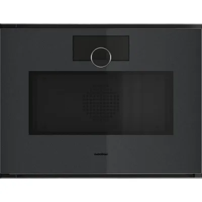 Gaggenau Forno combinato a microonde con cerniera a sinistra da incasso GM251100 finitura Gaggenau Onyx da 60 cm - RICHIEDERE PREVENTIVO