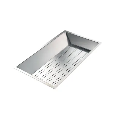 Foster Vaschetta forata 8151 000 finitura acciaio inox da 38x21.5 cm