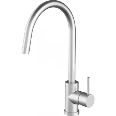 Barazza Miscelatore monocomando 1RUBBO1S finitura acciaio inox satinato - IN PROMOZIONE FINO AL 6/07