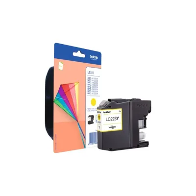 Cartucce Brother LC-223 nero e colore - Giallo
