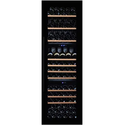 Dunavox Cantina vino a incasso Soul-89 DX-89.246TB finitura full glass nero da 58.7 cm