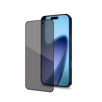 CELLY PRIVACY GLASS IPHONE 17 BLACK PRIVACYF1150BK