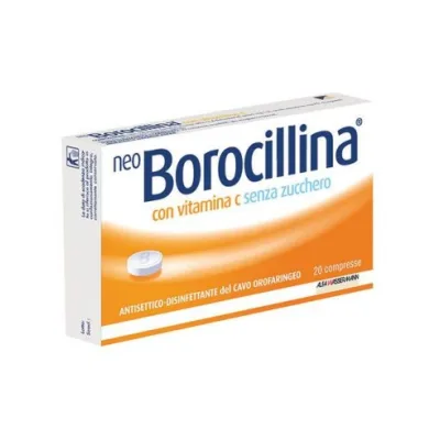NEOBOROCILLINA VITAMINA-C 20 PASTIGLIE SENZA ZUCCHERO