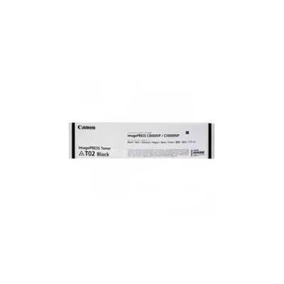 TONER ORIGINALE CANON T02 8529B001 NERO IMAGEPRESS C10000 C8000 44K