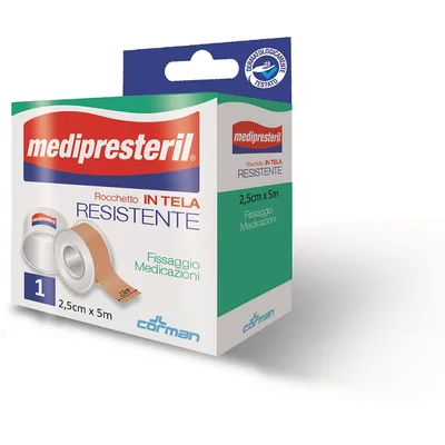 Medipresteril Rocchetto Tela 5x2,5