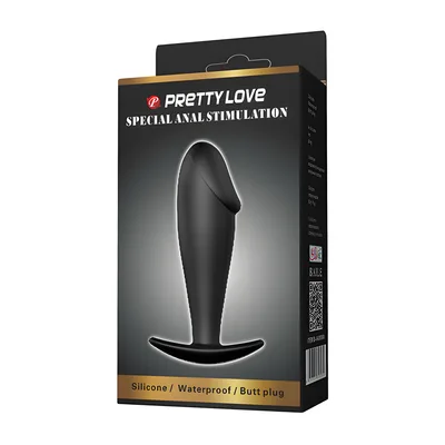 Plug anale Pretty Love Special Anal Stimulation in silicone waterproof 10 cm