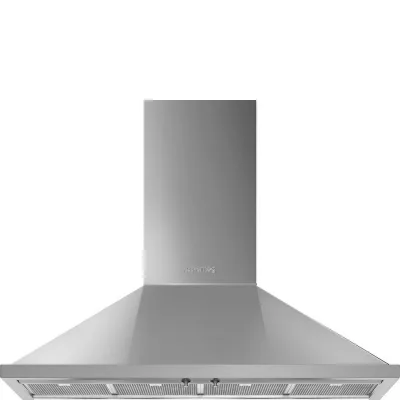 Smeg S Cappa aspirante a parete KPF12X finitura inox da 120 cm