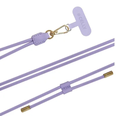 CELLY NECK LACET VIOLET COLNECKLACETVL