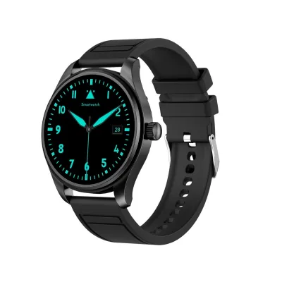 CELLY 1.32 CURVE ROUND AMOLED SMARTWATCH TRAINERROUND3BK