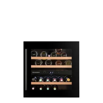 Climadiff Cantinetta vino a colonna da incasso CBI40DB1 finitura nero da 60 cm