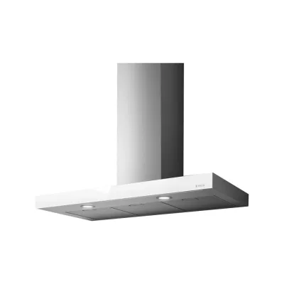 Elica Cappa a parete JOY WLIX/A/90 PRF0104631A finitura acciaio inox e vetro bianco da 90 cm
