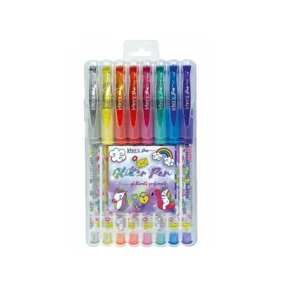 LEBEZ SPA CF8 PENNE GEL GLITTERATE UNICORNO 61956