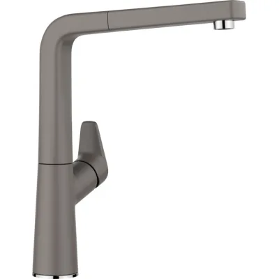 Blanco Miscelatore monocomando con doccetta estraibile AVONA-S 1526928 finitura grigio vulcano