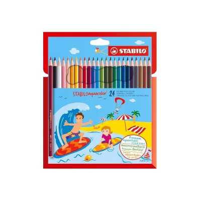 STABILO AST24 AQUACOLOR CART 1624-6