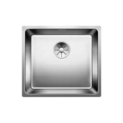 PRONTA CONSEGNA - Blanco | Lavello una vasca ANDANO 450-U 1519373 in acciaio inox da 49x44 cm - Sottotop