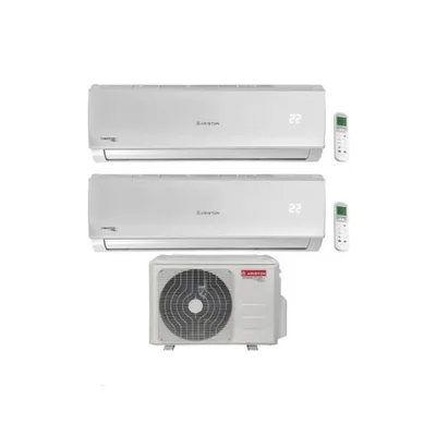 Climatizzatore Condizionatore Ariston Dual Split 9+18 Inverter Alys Plus 12000+12000 Btu Con Dual 50 XD0-O Wi-Fi Optional