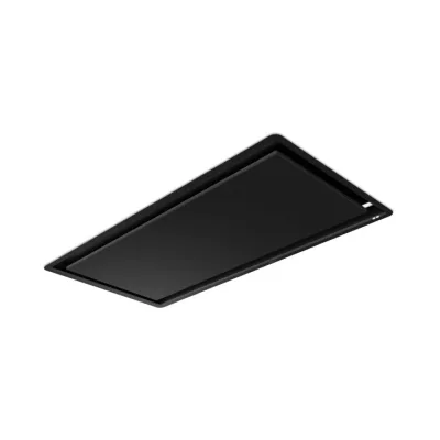 Elica Cappa aspirante a soffitto ILLUSION NO MOTOR BL MAT/A/100 PRF0172647A finitura nero con cornice nera da 100 cm