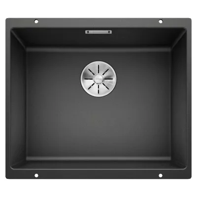 PRONTA CONSEGNA - Blanco | Lavello una vasca SUBLINE 500-U 1518564 finitura antracite da 53x46 cm - Sottotop