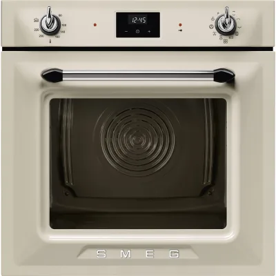 Smeg S Forno pirolitico termoventilato Galileo Tradizionale pyro SOP6900TP finitura panna da 60 cm - IN PROMOZIONE FINO AL 6/07