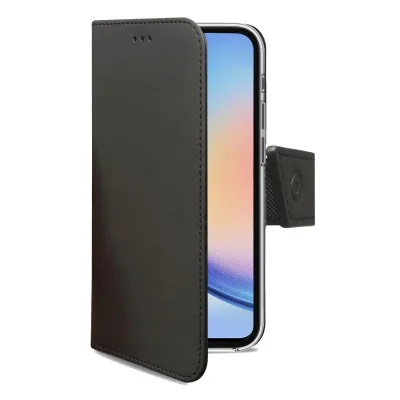 CELLY WALLY CASE GALAXY A34 5G/EE BLACK WALLY1036