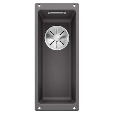 Blanco Lavello una vasca SUBLINE 160-U 1518951 finitura grigio roccia da 19x46 cm - Sottotop