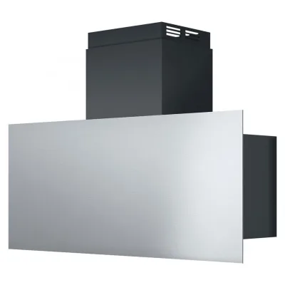 Barazza Cappa a parete STEEL 1KSTP9 finitura inox satinato e nero da 90 cm