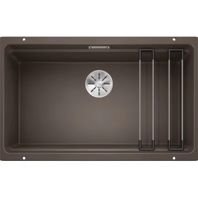 Blanco Lavello una vasca ETAGON 700-U 1525176 finitura caffè da 73x46 cm - Sottotop