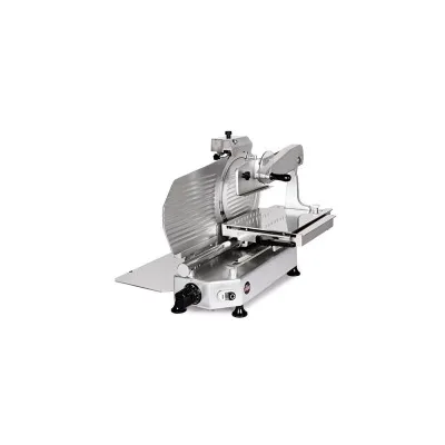 AFFETTATRICE VERTICALE FAC TAGLIA SALUMI LINEA STANDARD F300 TS-V CE PROFESSIONALE (AFFILATOIO FISSO) POMOLI METALLIZZATI