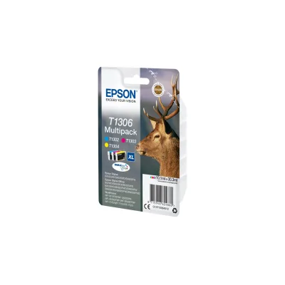 MULTIPACK ORIGINALE EPSON C13T13064012 T1306 CY MA YE