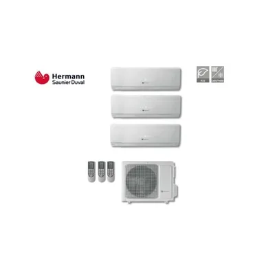 Climatizzatore Condizionatore Saunier Duval Trial 7+7+12 Mod Vivair Uni-comfort 7000+7000+12000 Btu Con Sdh19-070mc3no In R32