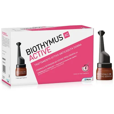 Biothymus AC Active Fiale Donna Anticaduta 10 Fiale