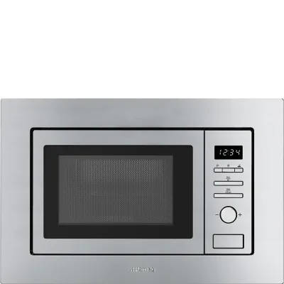 Smeg Forno microonde con grill da incasso FMI020X finitura acciaio inox da 60 cm - IN PROMOZIONE FINO AL 30/06