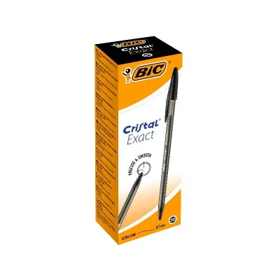 BIC CF20 CRISTAL EXACT 0.7 NERO 992603