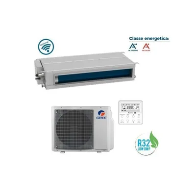 Climatizzatore Condizionatore Canalizzabile Gree 18000 Btu Mod. Ultra-sottile Gud50ps/a-t In R32 Classe A++