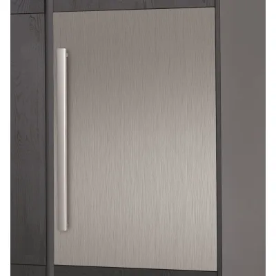 Liebherr: Pannello frontale per refrigeratori con maniglia 9901 990 in acciaio inox