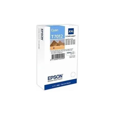 CARTUCCIA ORIGINALE EPSON T7012 WorkForce Pro WP-4015 WP-4535 CIANO XXL 36ml C13T70124010