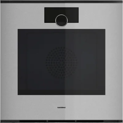 Gaggenau Forno multifunzione con cerniera a sinistra da incasso GO221130 finitura Gaggenau Sterling da 60 cm