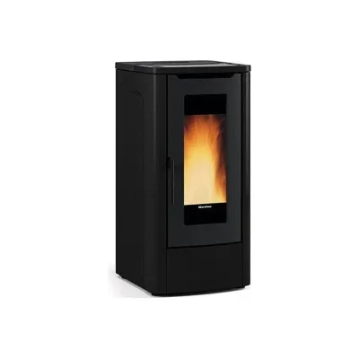 Extraflame Stufa a pellet ventilata TEOREMA AD 1295702 finitura nero