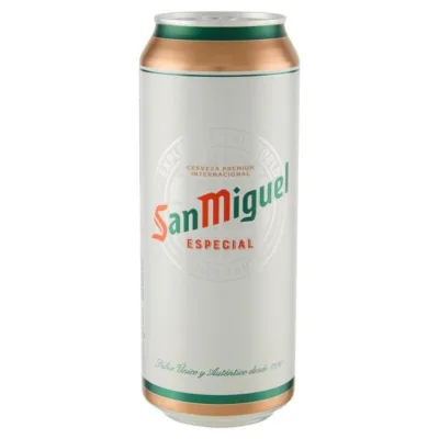 SAN MIGUEL Especial Birra Lager Spagnola Lattina 50 cl