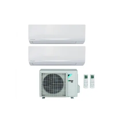 Climatizzatore Condizionatore DAIKIN Dual Split serie SIESTA Da 9000+9000 Btu Inverter Con 2AMXF50A R-32 Wi-Fi Integrato 9+9 A++/A+