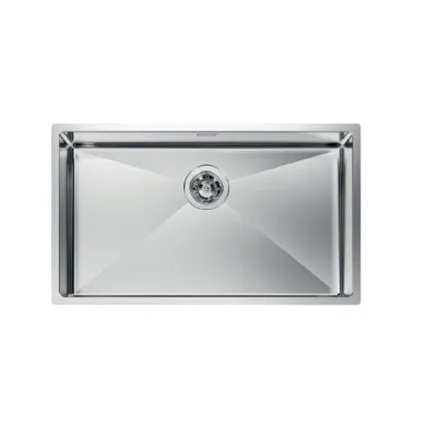 Foster Lavello una vasca 1717 050 finitura acciaio inox da 75x44 cm - IN PROMOZIONE FINO AL 30/06