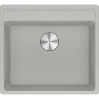 Franke: Lavello una vasca Vasche Sopratop Maris MRG 610-52 TL 114.0661.645 finitura fragranite alluminio da 56x51 cm