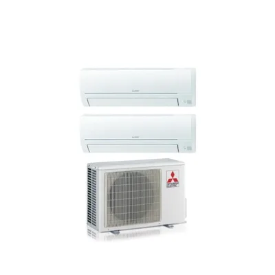 Climatizzatore Condizionatore MITSUBISHI Electric Dual split 9+12 LINEA SMART Inverter con MXZ-2HA50VF R-32 WI-FI OPTIONAL 9000+12000 A++/A+