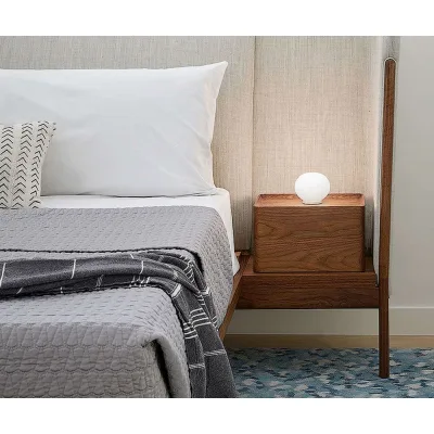 Flos Lampada da tavolo a luce diffusa Mini Glo-Ball Table finitura bianco