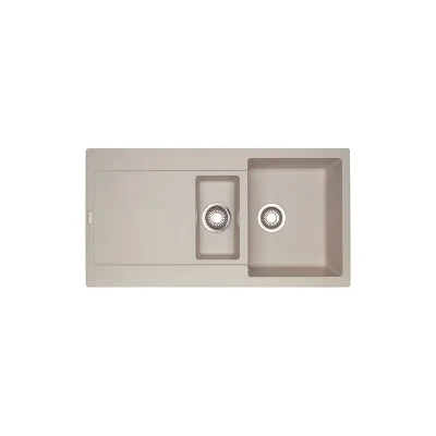 PRONTA CONSEGNA - Franke: Lavello una vasca con vaschetta e gocciolatoio Maris MRG 651 114.0066.684 finitura fragranite sahara da 97x50 cm