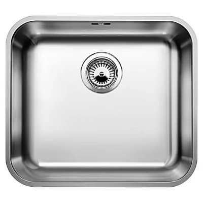 Blanco Lavello una vasca SUPRA 450-U 1518203 in acciaio inox da 48x43 cm - Sottotop
