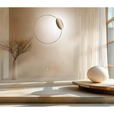 Minitallux Lampada a terra/parete Eterea STPP in diverse finiture by Icone Luce