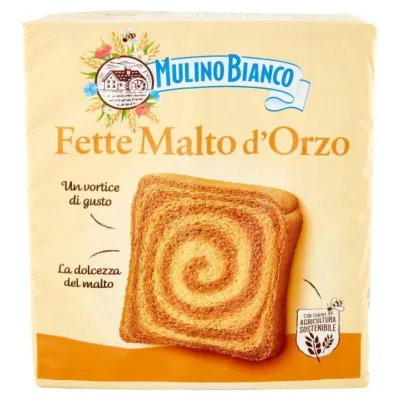 Fette biscottate malto d'orzo Mulino Bianco 315g