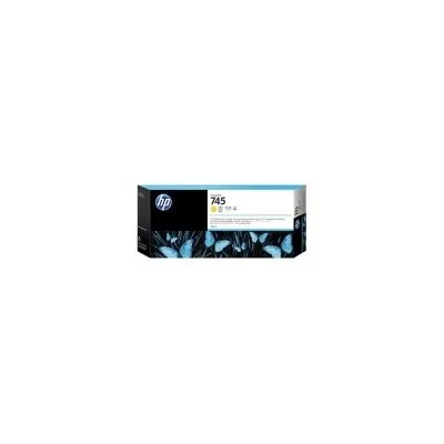 CARTUCCIA ORIGINALE HP F9K02A 745 GIALLO DesignJet Z2600 300ML